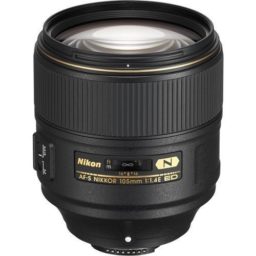 Nikon AF - S Nikkor 105mm F1.4E ED - eBphotovideoDSLR Lenses