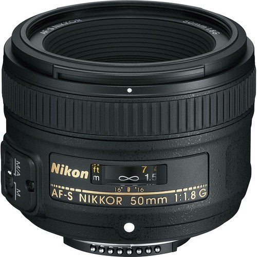 Nikon AF - S Nikkor 50mm f/1.8G - eBphotovideoDSLR Lenses