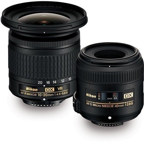 Nikon DX Landscape and Protrait Kit(10 - 20 +40 2.8) - eBphotovideoDSLR Lenses
