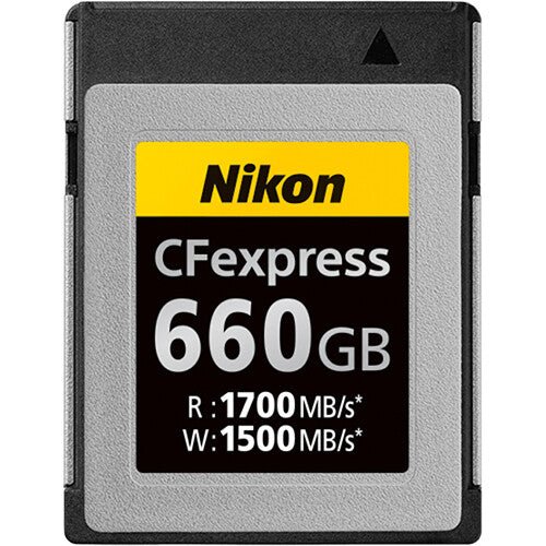 Nikon MC - CF660G 660GB CFexpress Type B - eBphotovideoFlash Memory Cards