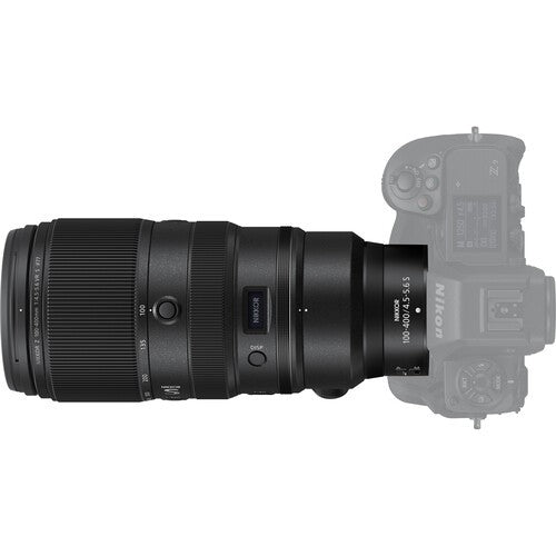 نيكون نيكور Z 100 - 400 ملم F4.5 - 5.6 VR S - عدسات eBphotovideoMirrorless