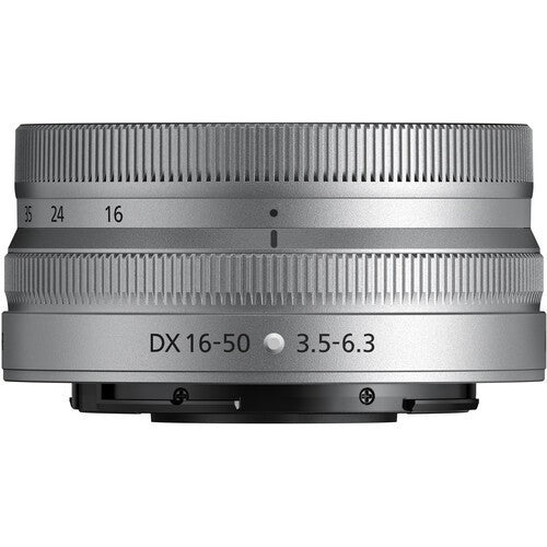 Nikon NIKKOR Z DX 16 - 50MM F3.5 - 6.3 VR Silver - eBphotovideoMirrorless Lenses