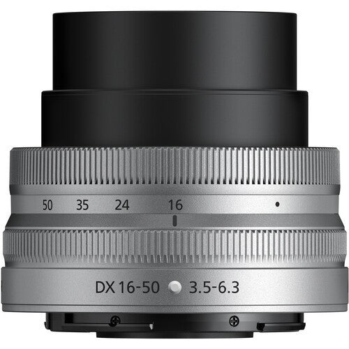 Nikon NIKKOR Z DX 16 - 50MM F3.5 - 6.3 VR Silver - eBphotovideoMirrorless Lenses
