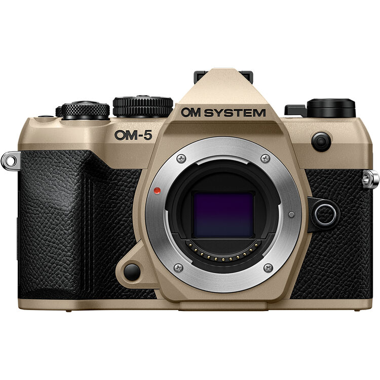 OM System OM-5 Mark II Kit (12-45) Sand Beige
