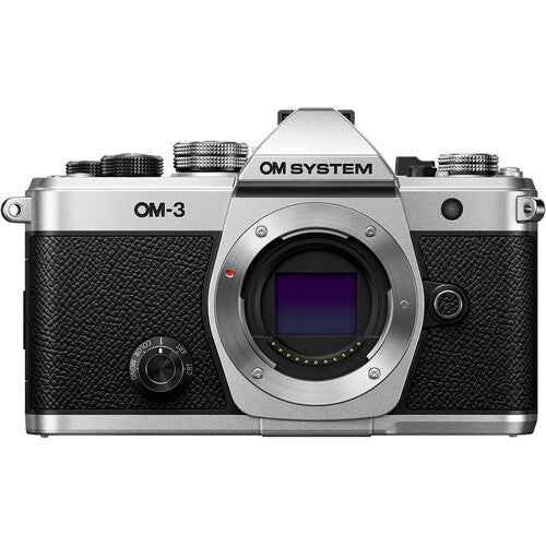 OM System OM - 3 Body Silver - eBphotovideoMirrorless Cameras