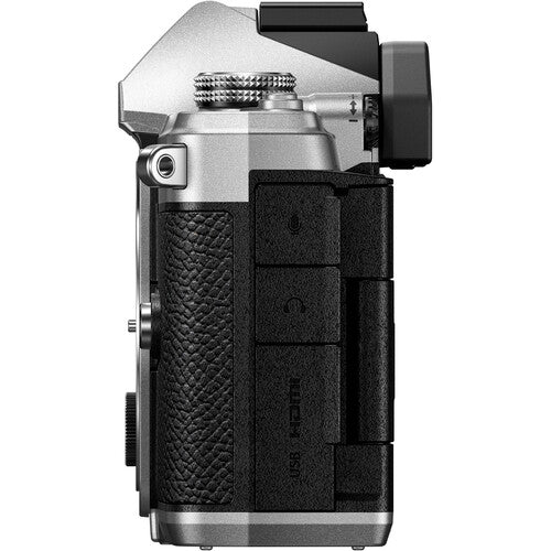 OM System OM - 5 Mark II Kit (12 - 45) فضي - كاميرات eBphotovideoMirrorless