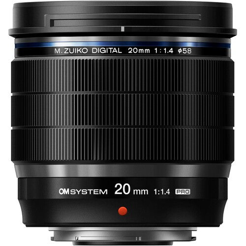 OM System M.Zuiko Digital ED 20mm F1.4 PRO - eBphotovideoMirrorless Lenses