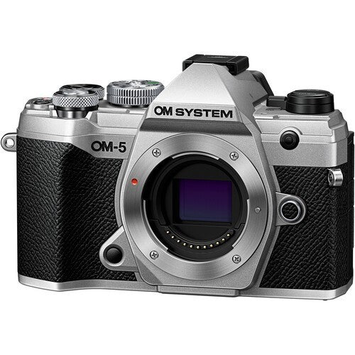 OM System OM - 5 Body Silver - eBphotovideoMirrorless Cameras