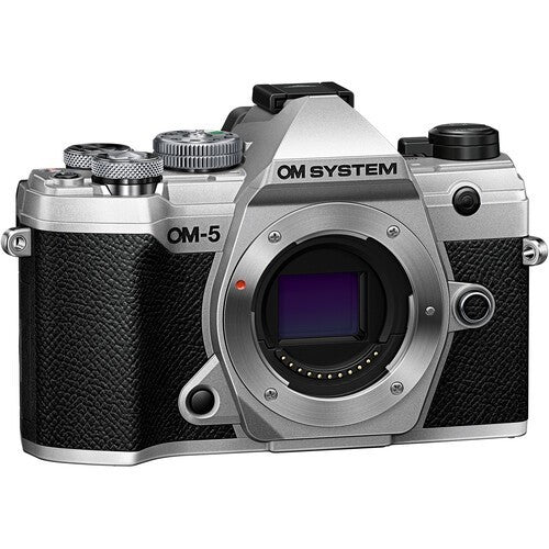 OM System OM - 5 Body Silver - eBphotovideoMirrorless Cameras