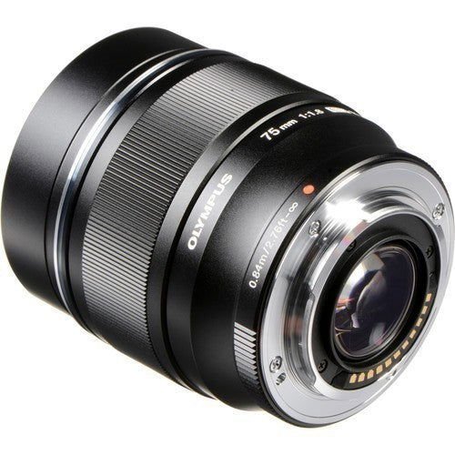 Olympus M.ZUIKO DIGITAL ED 75mm F1.8 (Black) - eBphotovideoMirrorless Lenses