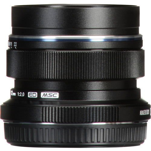 Olympus M.ZUIKO DIGITAL ED 12mm f2.0 Black - eBphotovideoMirrorless Lenses