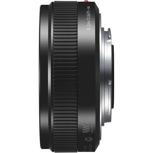 Panasonic Lumix G 20mm/ F1.7 II Asph Black
