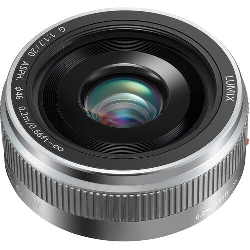 Panasonic LUMIX G 20mm/ F1.7 II ASPH Silver