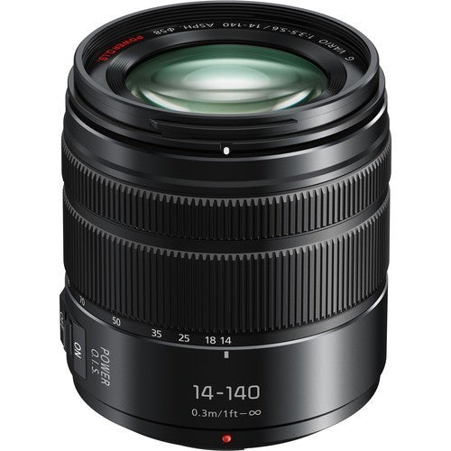 Panasonic G VARIO 14 - 140mm F3.5 - 5.6 MK II (Black) - eBphotovideoMirrorless Lenses
