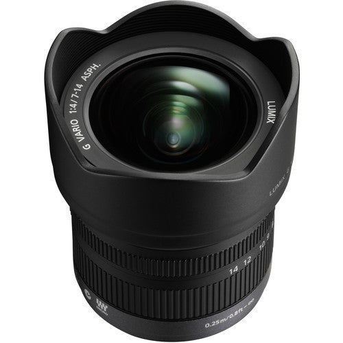 Panasonic LUMIX G VARIO 7 - 14mm f/4.0 ASPH - eBphotovideoMirrorless Lenses