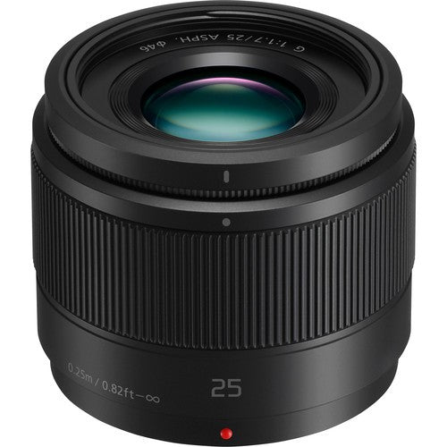 Panasonic Lumix G 25mm f/1.7 Asph (Black) - eBphotovideoMirrorless Lenses