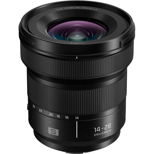 Panasonic Lumix S 14 - 28mm F4 - 5.6 Macro - eBphotovideoMirrorless Lenses