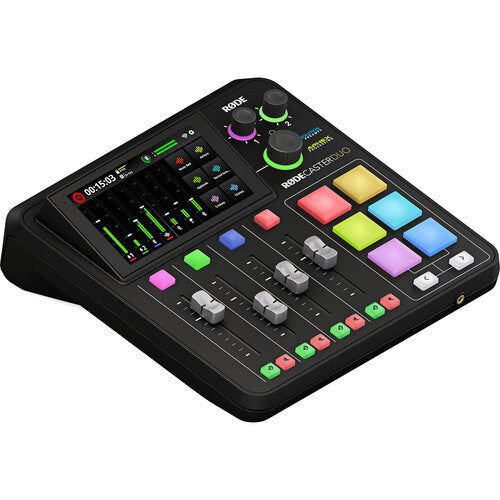 Rode RODECaster Duo Audio Production Studio - eBphotovideoAudio Mixers