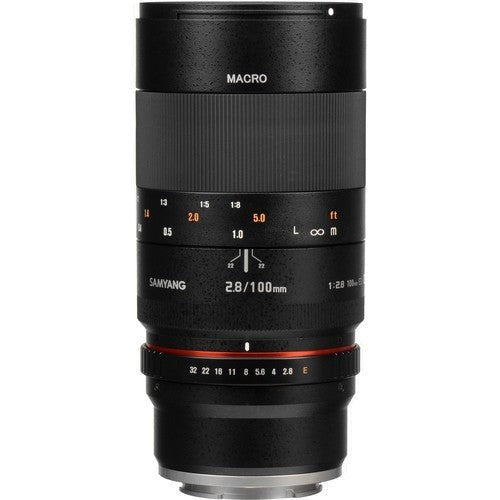Samyang 100mm F2.8 ED UMC Macro (Sony E) - eBphotovideoMirrorless Lenses