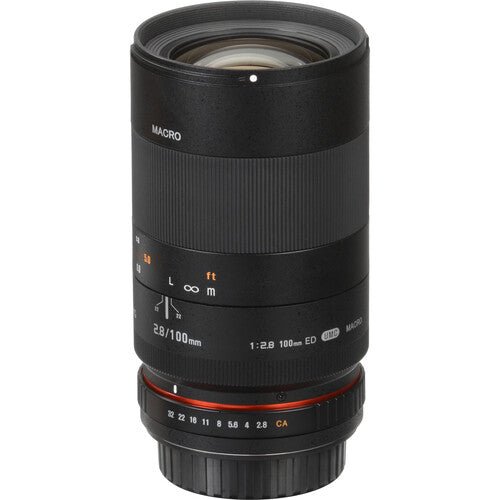 Samyang 100mm f/2.8 ED UMC Macro Canon EF - eBphotovideoDSLR Lenses