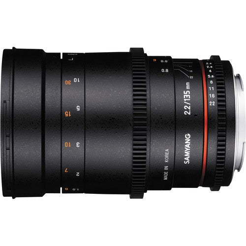 Samyang 135mm T2.2 MK2 VDSLR (M 43) - eBphotovideoMirrorless Lenses
