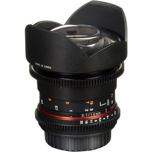 Samyang 14mm T3.1 VDSLR MK2 (Sony E) - eBphotovideoMirrorless Lenses