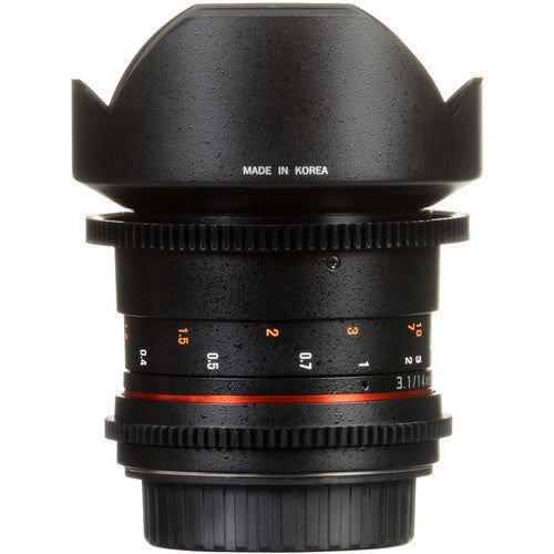 Samyang 14mm T3.1 VDSLR MK2 (Sony E) - eBphotovideoMirrorless Lenses