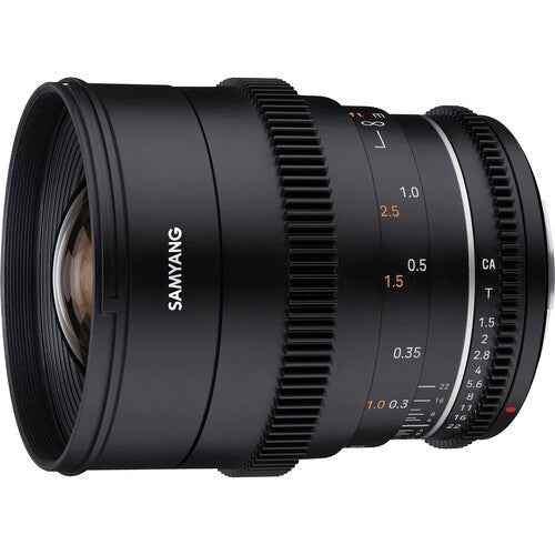 Samyang 24mm T1.5 ED AS UMC VDSLR II (Canon RF) - eBphotovideoCine Lenses