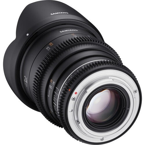 Samyang 24mm T1.5 VDSLR MK2 (Canon EF) - eBphotovideoCine Lenses