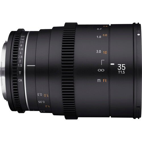 Samyang 35mm T1.5 AS UMC VDSLR MK II (Canon) - eBphotovideoCine Lenses