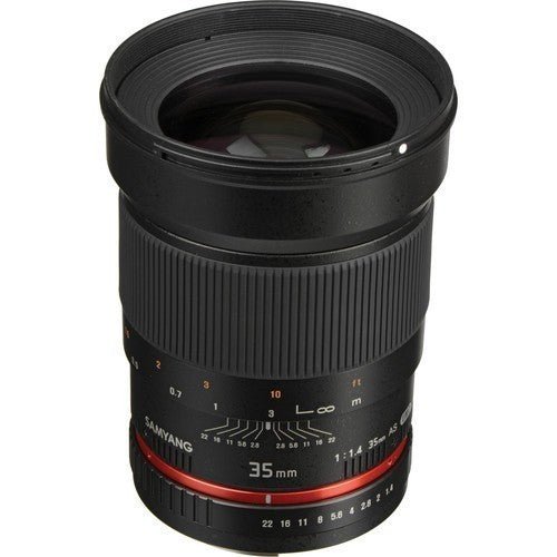 Samyang 35mm f/1.4 AS UMC (Canon) - eBphotovideoDSLR Lenses