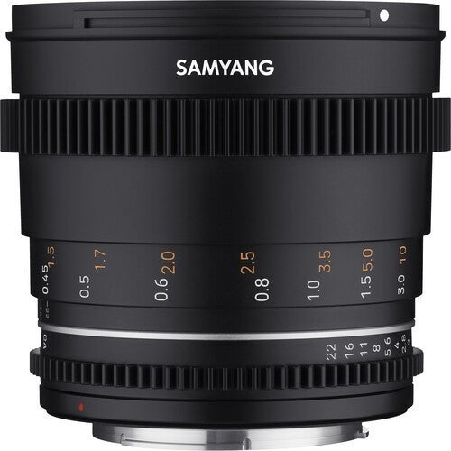 Samyang 50mm T1.5 VDSLR MK2 (Canon EF) - eBphotovideoCine Lenses