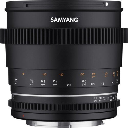 Samyang 85mm T1.5 VDSLR MK2 (Canon RF) - eBphotovideoCine Lenses