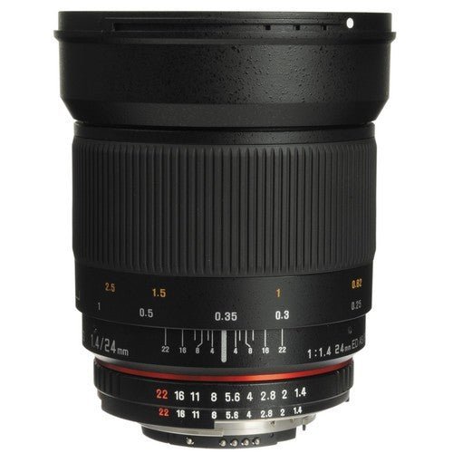 Samyang AE 24mm f/1.4 ED AS UMC (Nikon) - eBphotovideoDSLR Lenses