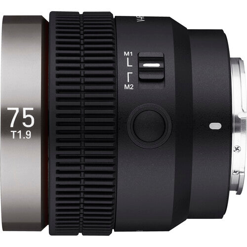 Samyang V - AF 75mm T1.9 FE (Sony E) - عدسات eBphotovideoMirrorless