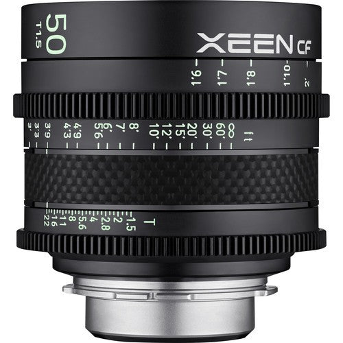 Samyang Xeen CF 50mm T1.5 (PL mount) - eBphotovideoCine Lenses