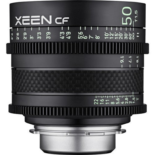 Samyang Xeen CF 50mm T1.5 (PL mount) - eBphotovideoCine Lenses