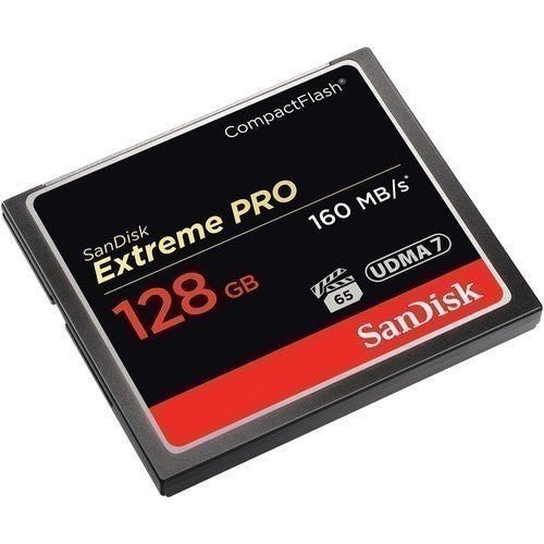 Sandisk 128GB Extreme Pro 160MB/s CF - eBphotovideoFlash Memory Cards
