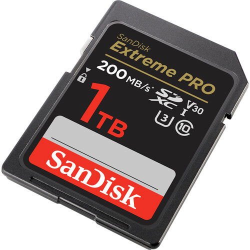 Sandisk 1TB Extreme PRO 200MB/s SDXC UHS - I - eBphotovideoFlash Memory Cards