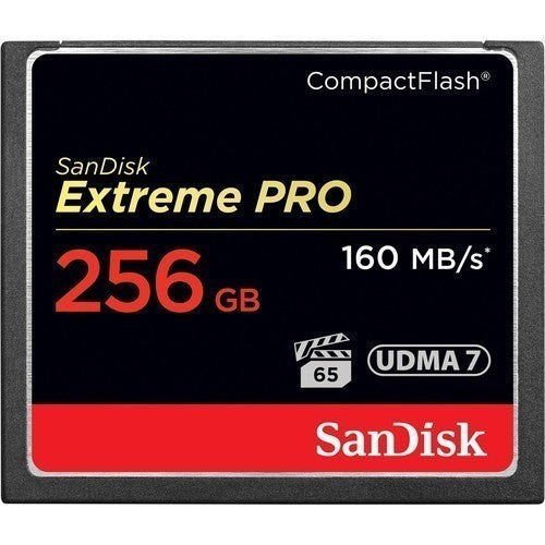 Sandisk 256GB Extreme Pro 160MB/s CF - eBphotovideoFlash Memory Cards