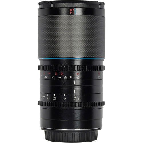 Sirui Saturn 75mm T2.9 Carbon Fiber (Sony E) - eBphotovideoMirrorless Lenses