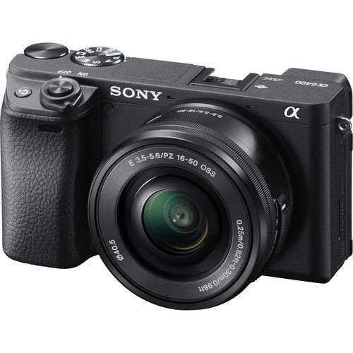Sony A6400 Kit (16 - 50) Black - eBphotovideoMirrorless Cameras