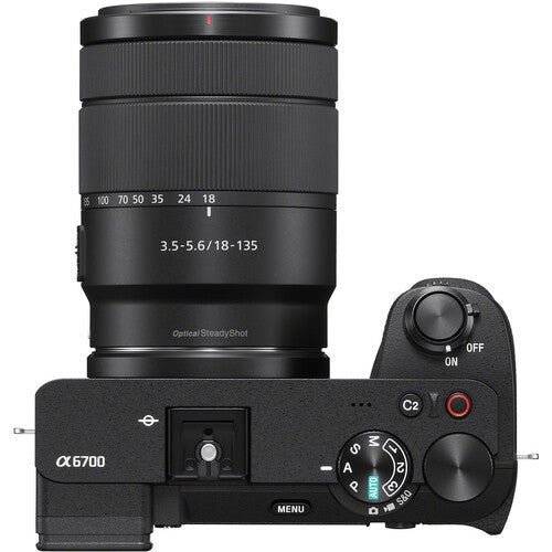 Sony A6700M Kit (18 - 135) Black - eBphotovideoMirrorless Cameras