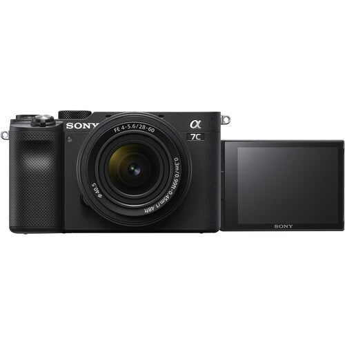 مجموعة سوني A7C (28 - 60) أسود - كاميرات eBphotovideo بدون مرايا