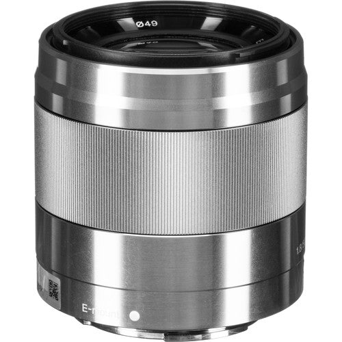 Sony E 50mm F1.8 OSS Silver (NEX) - eBphotovideoMirrorless Lenses