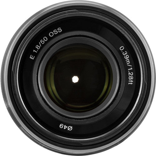Sony E 50mm F1.8 OSS Silver (NEX) - eBphotovideoMirrorless Lenses