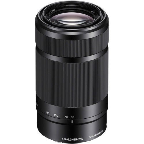 Sony E 55 - 210mm F4.5 - 6.3 OSS (Silver) - eBphotovideoMirrorless Lenses