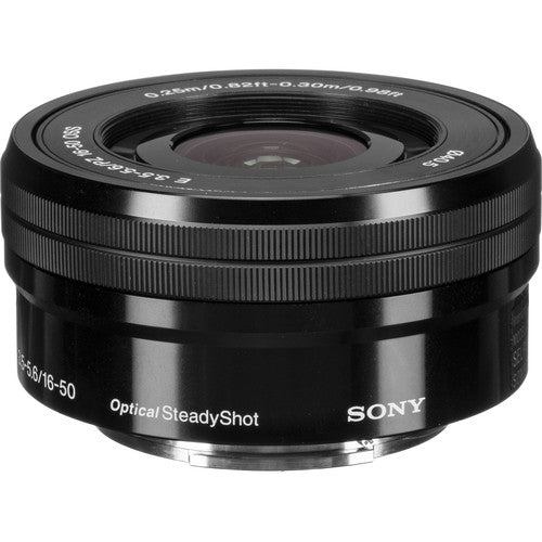 Sony E PZ 16 - 50mm F3.5 - 5.6 OSS Silver - eBphotovideoMirrorless Lenses