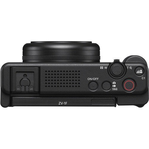 Sony Vlog camera ZV - 1F (Black) - eBphotovideoCompact Cameras