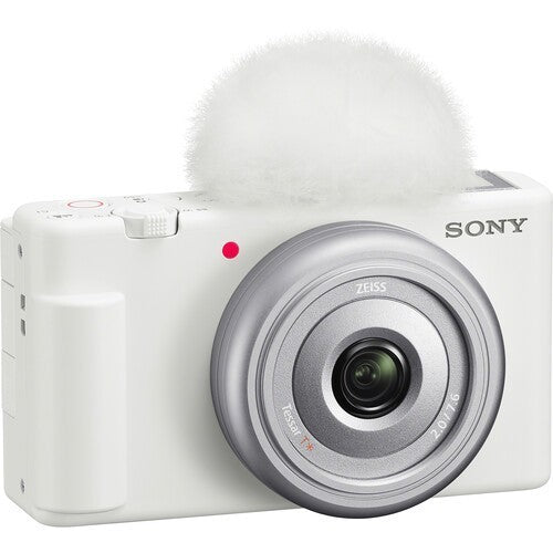 Sony Vlog camera ZV - 1F (White) - eBphotovideoCompact Cameras